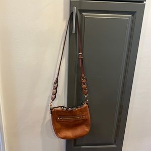 Jessica Simpson genuine leather crossbody